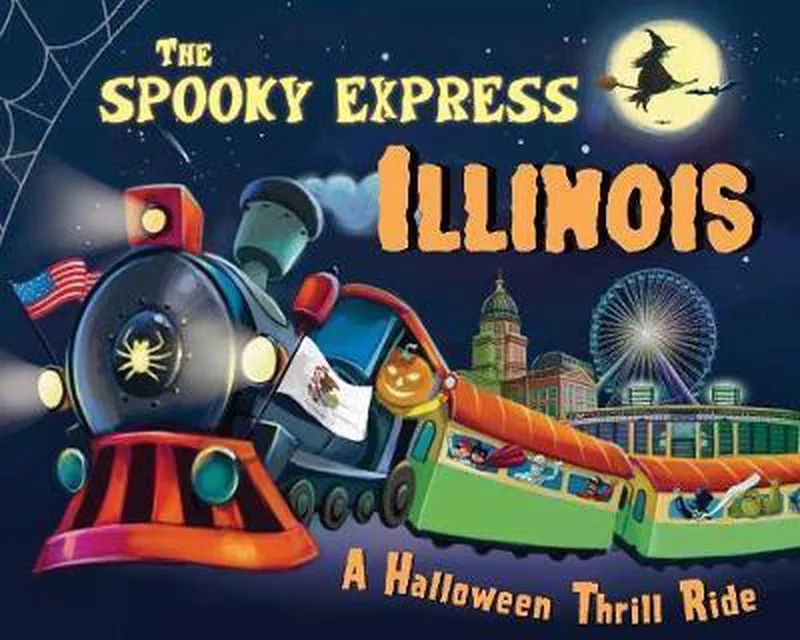 The Spooky Express Illinois von Sourcebooks – Buchfoto
