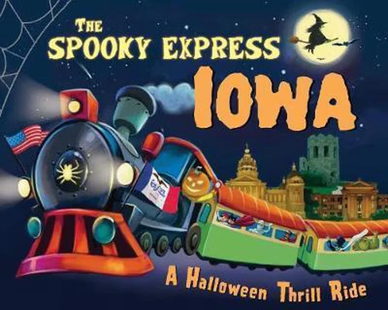 The Spooky Express Iowa von Sourcebooks – Buchfoto