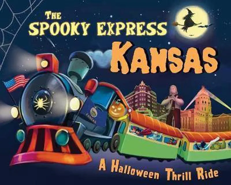 The Spooky Express Kansas von Sourcebooks – Buchfoto