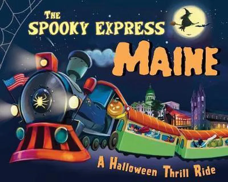 The Spooky Express Maine fra Sourcebooks – billede af bogen