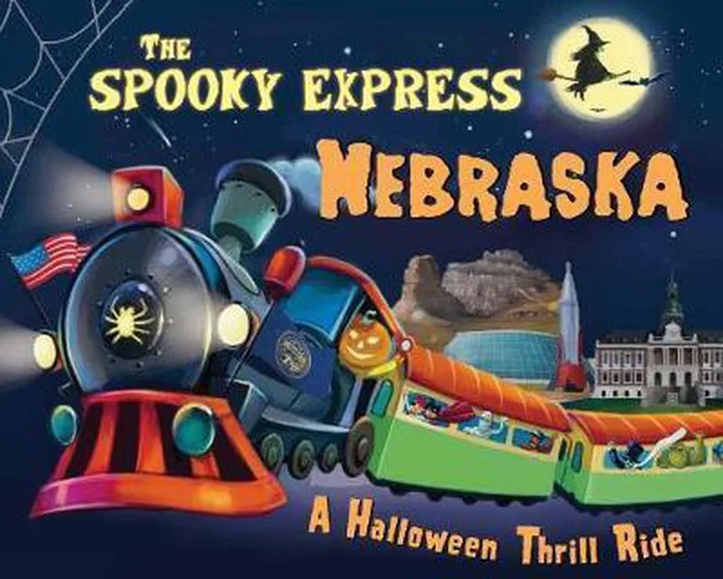 The Spooky Express Nebraska von Sourcebooks – Buchfoto