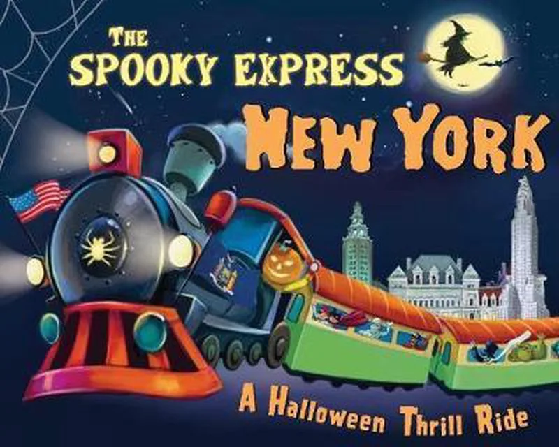 The Spooky Express New York von Sourcebooks – Buchfoto