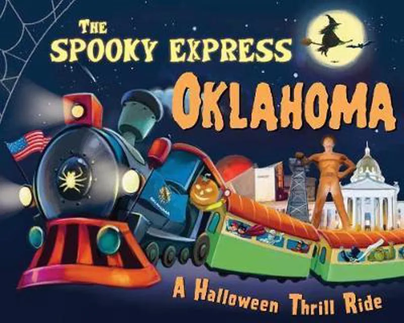 The Spooky Express Oklahoma von Sourcebooks – Buchfoto
