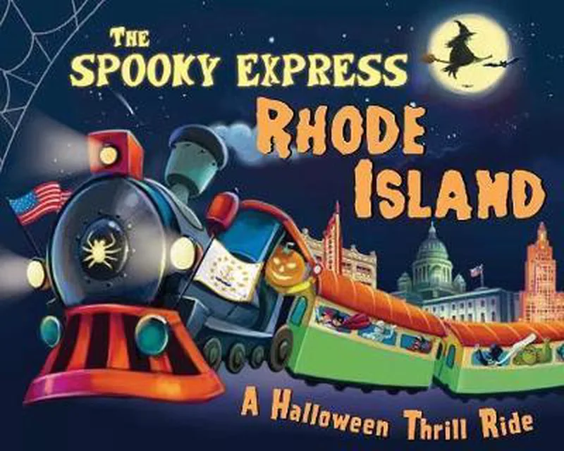 The Spooky Express Rhode Island von Sourcebooks – Buchfoto