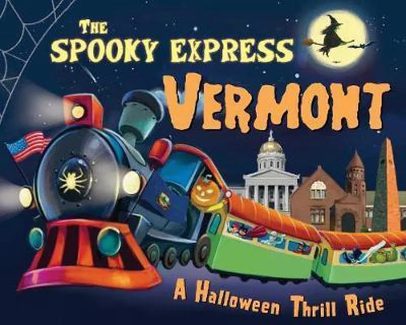 The Spooky Express Vermont von Sourcebooks – Buchfoto