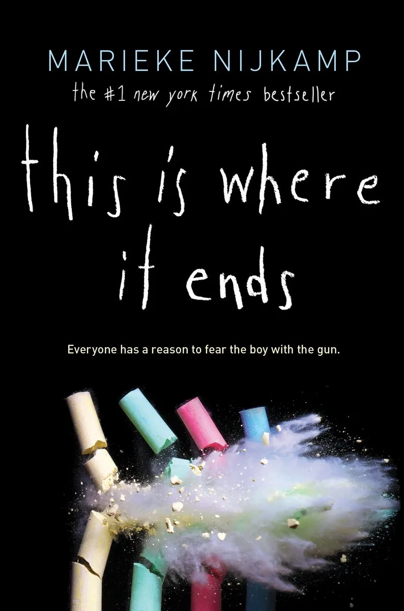 This Is Where It Ends fra Sourcebooks – billede af bogen