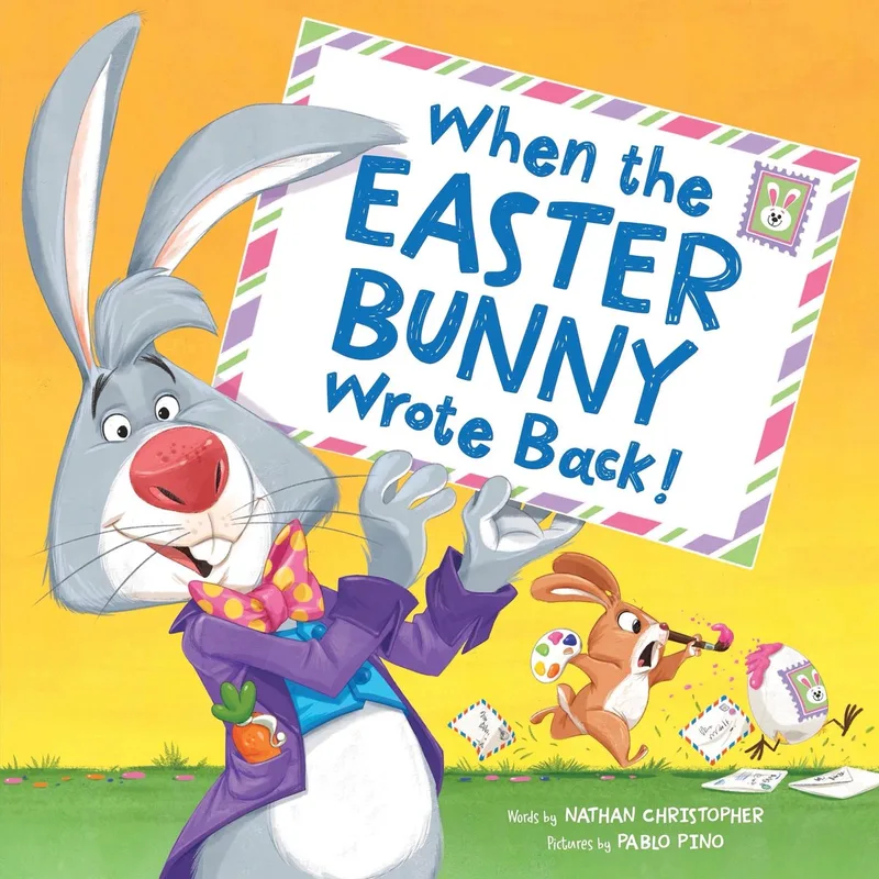 When the Easter Bunny Wrote Back! fra Sourcebooks – billede af bogen