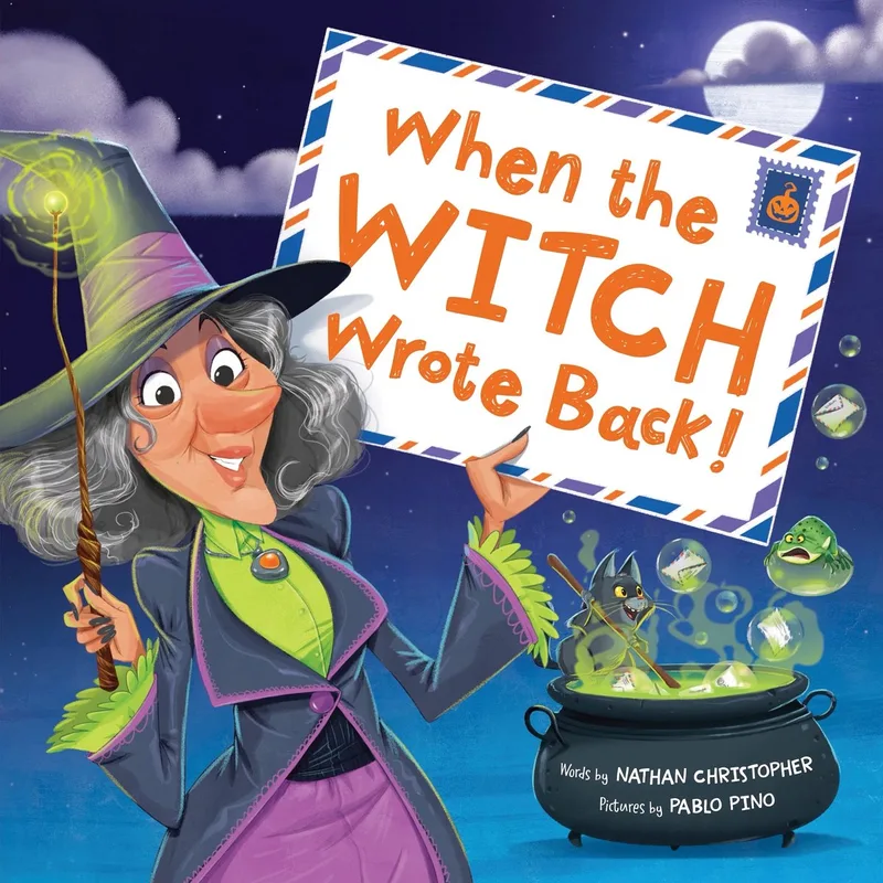 When the Witch Wrote Back! de Sourcebooks – photo du livre
