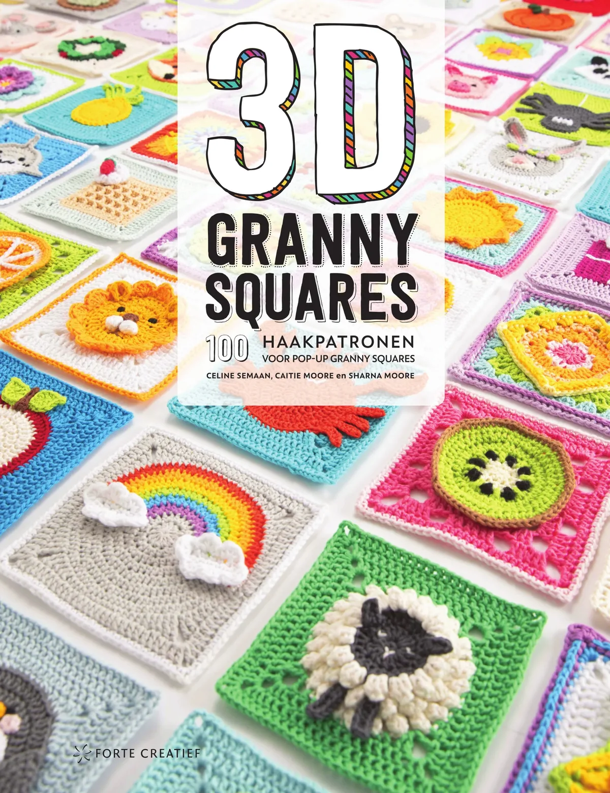 3D Granny Squares de Spectrum – photo du livre