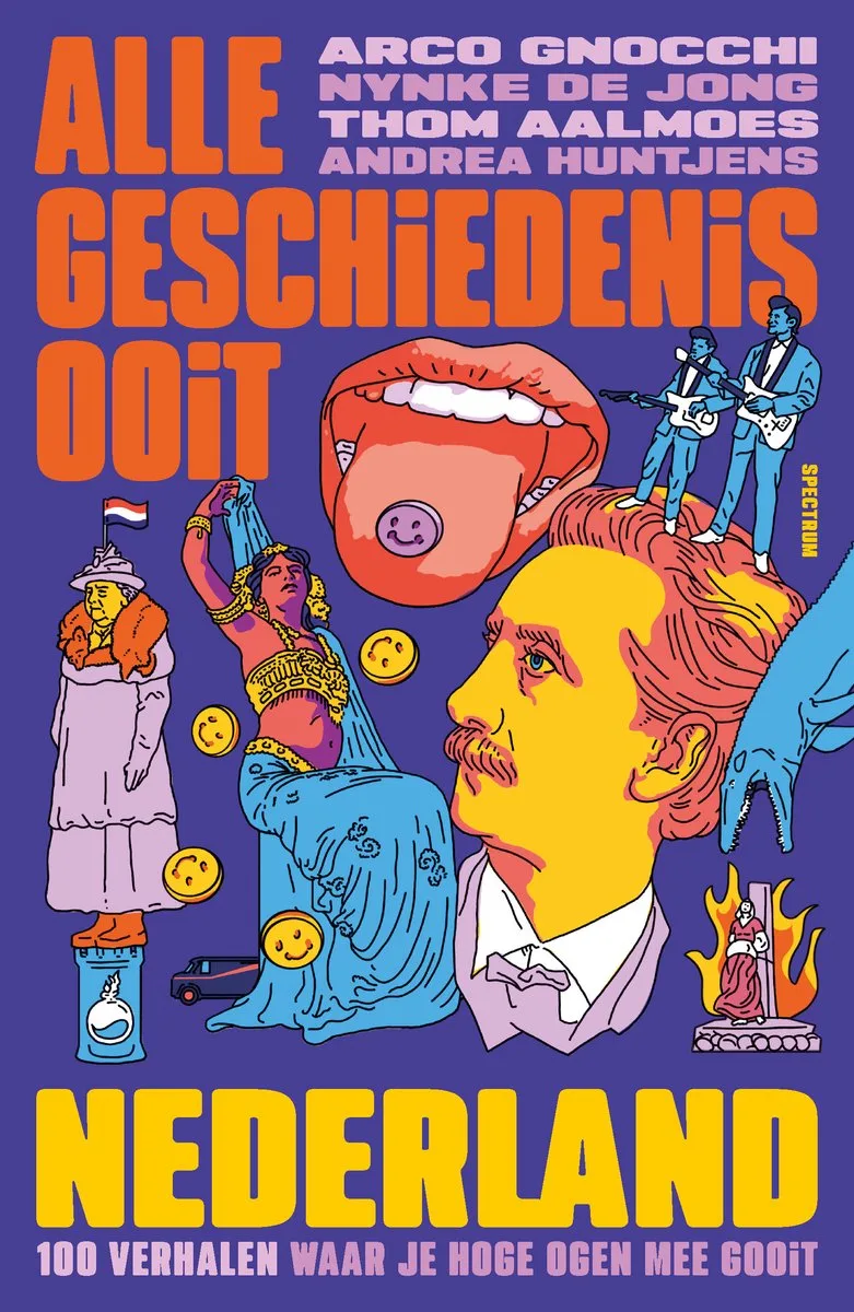 Alle Geschiedenis Ooit - Nederland van Spectrum – boekfoto