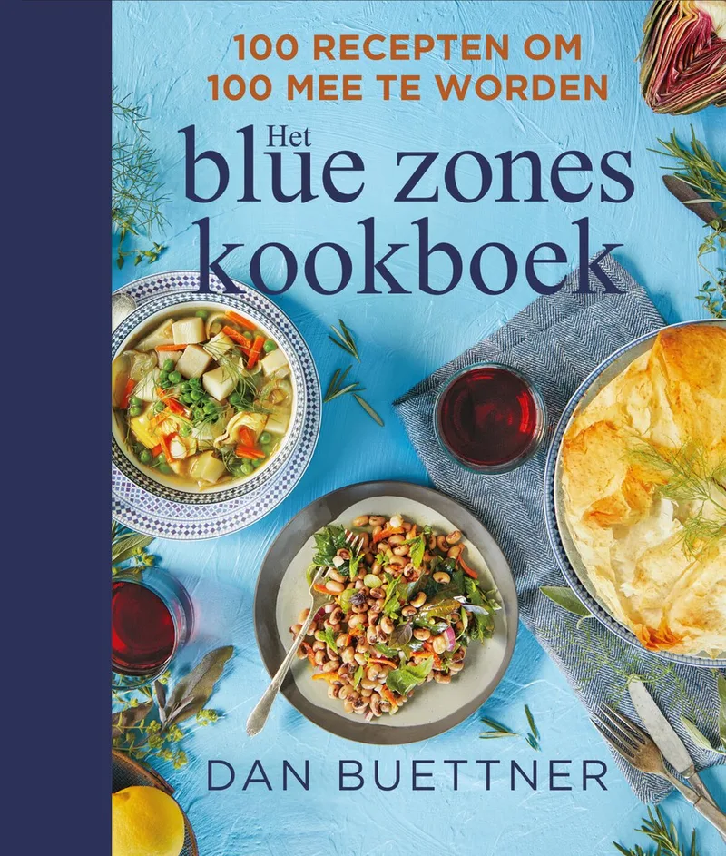 Blue zones kookboek de Spectrum – photo du livre