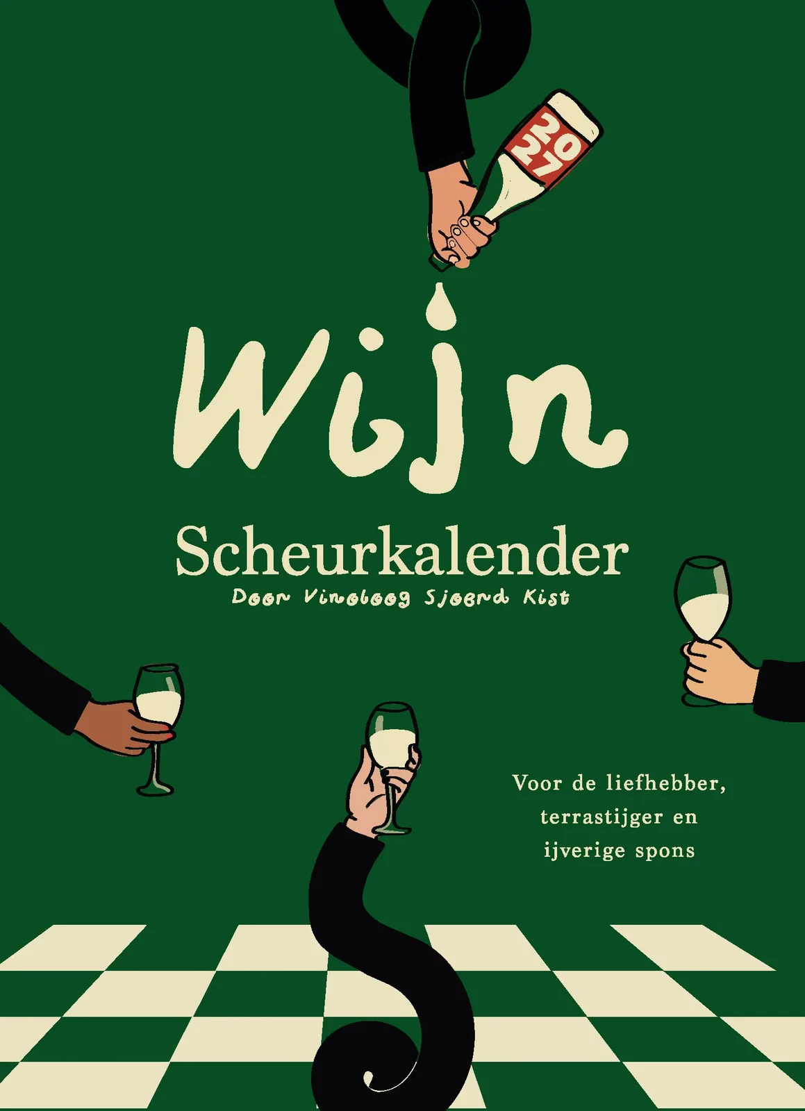 De wijnscheurkalender 2027 fra Spectrum – billede af bogen