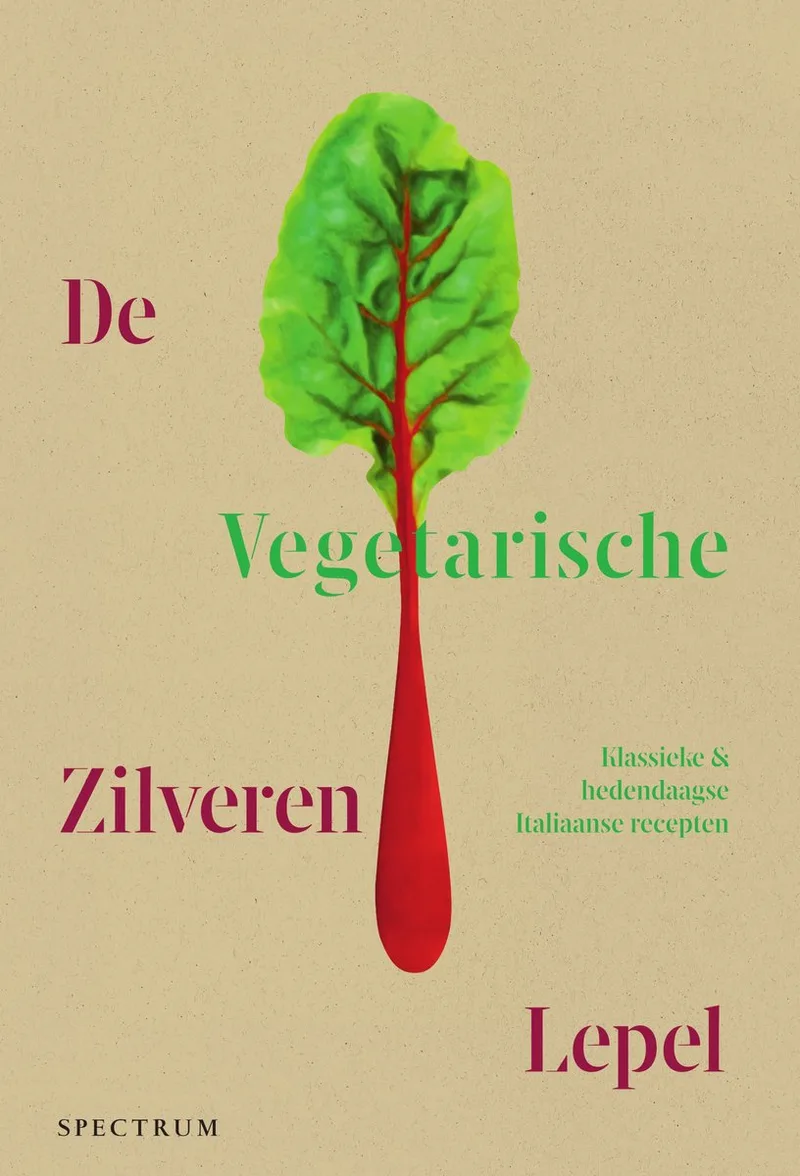 De Zilveren Lepel - De vegetarische Zilveren Lepel van Spectrum – boekfoto