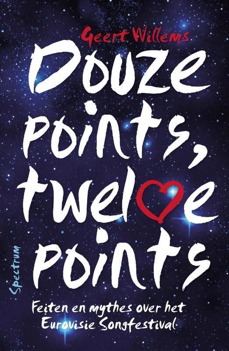 Douze points, twelve points de Spectrum – photo du livre