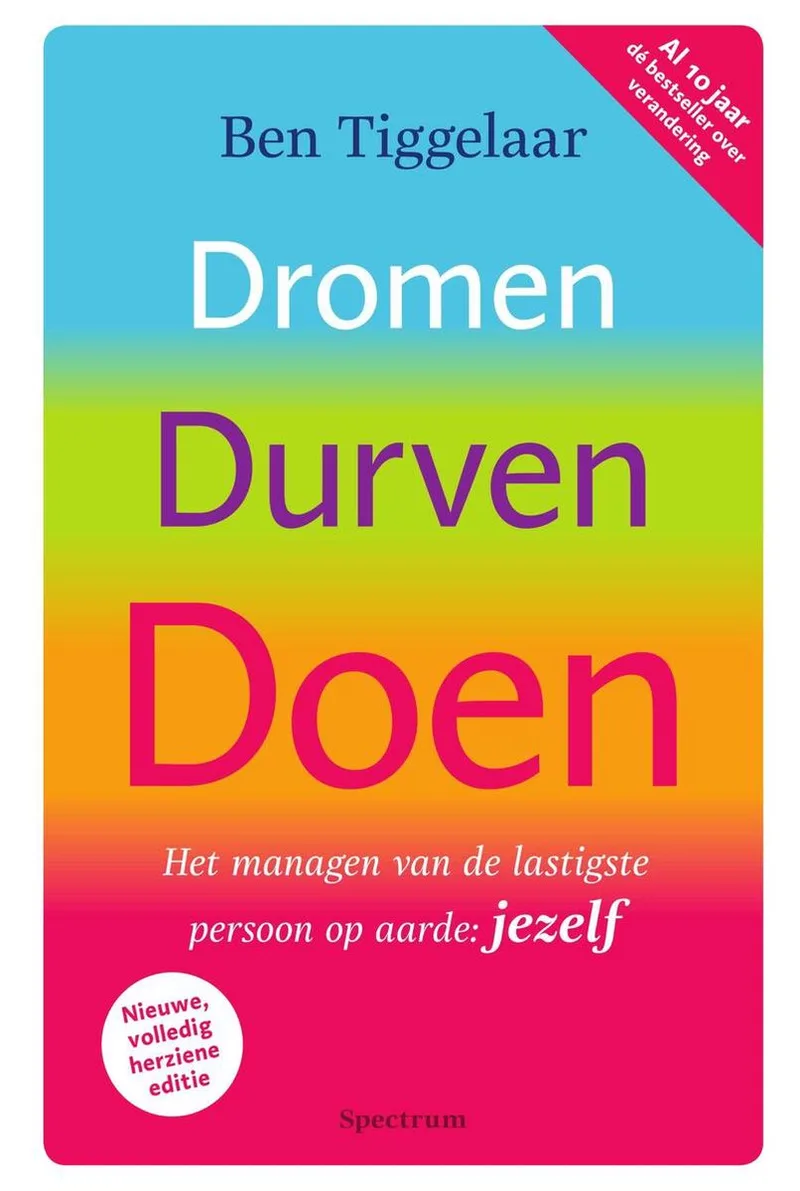 Dromen, durven, doen von Spectrum – Buchfoto