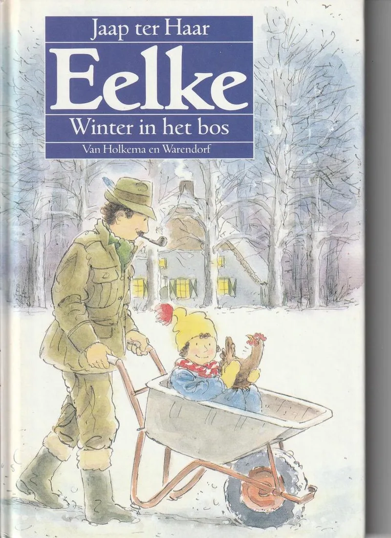Eelke winter in het bos von Spectrum – Buchfoto