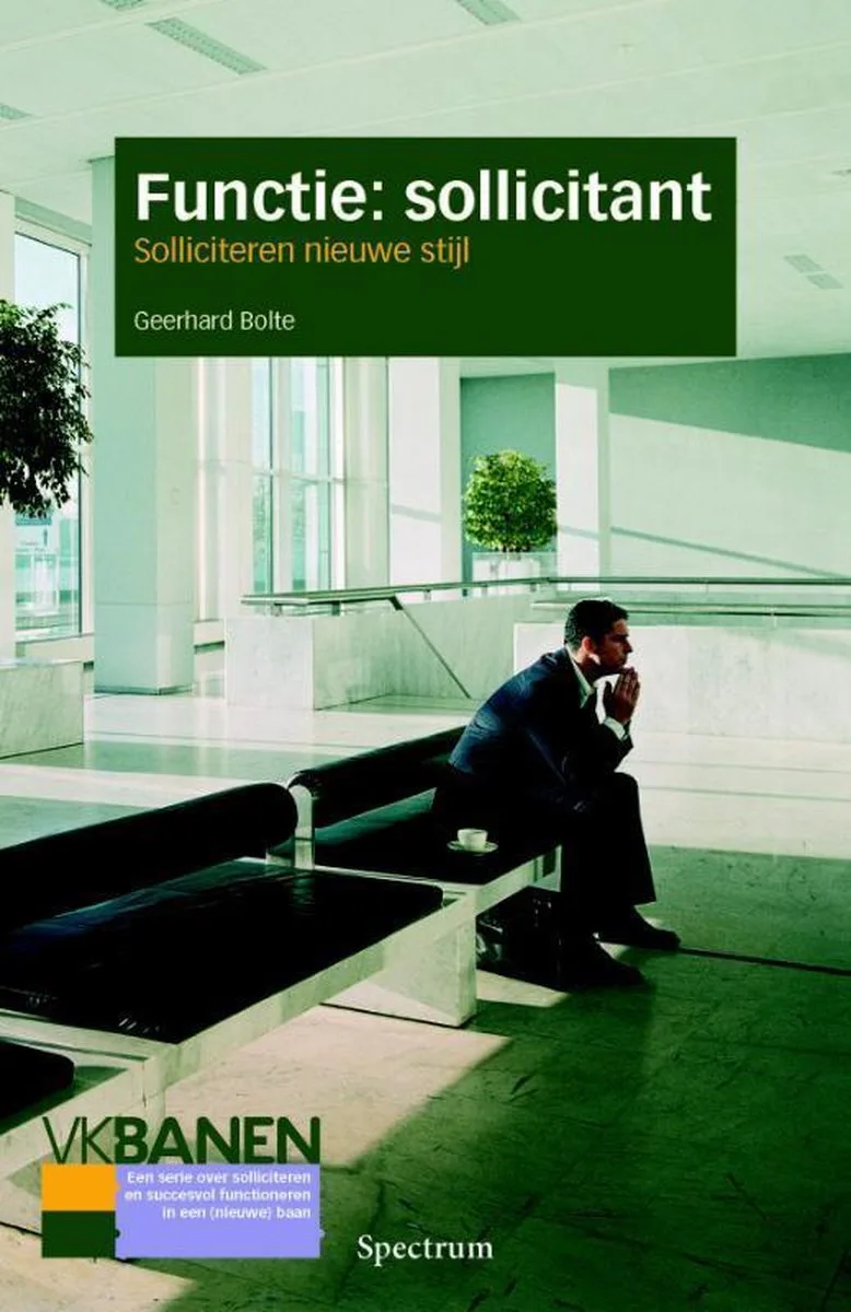 Functie: Sollicitant by Spectrum – book photo