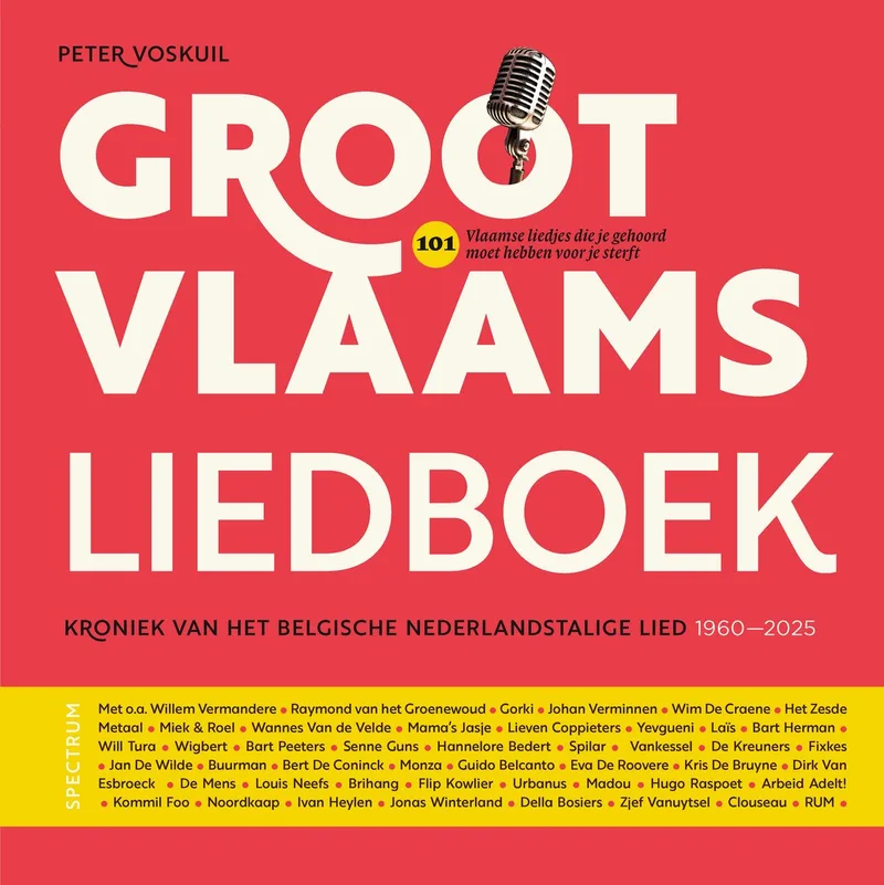 Groot Vlaams liedboek de Spectrum – photo du livre