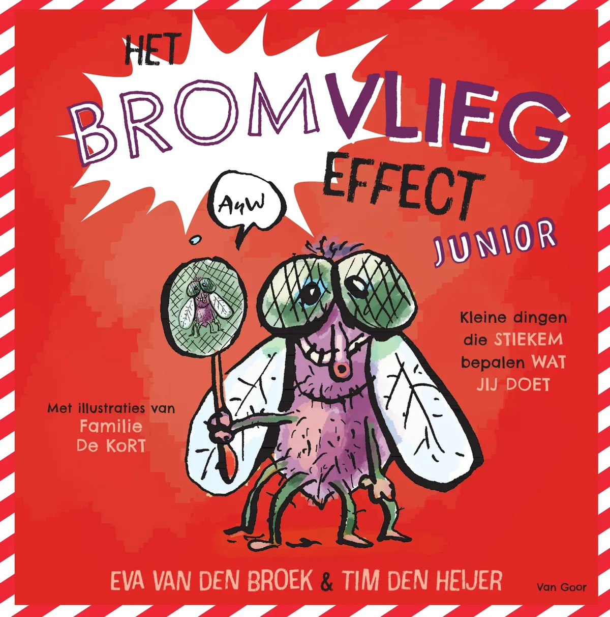 Het bromvliegeffect junior van Spectrum – boekfoto