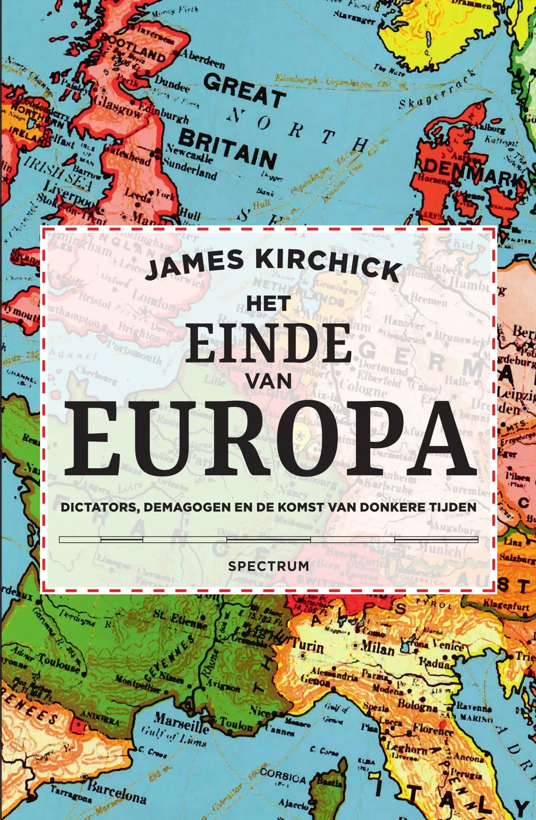 Het einde van Europa de Spectrum – photo du livre