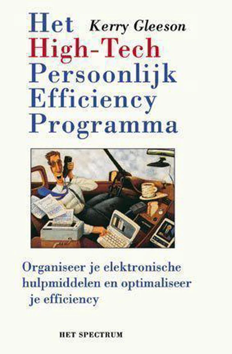 High-Tech Persoonlijk Efficiency Program de Spectrum – photo du livre