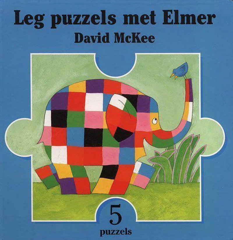 Legpuzzels Met Elmer von Spectrum – Buchfoto