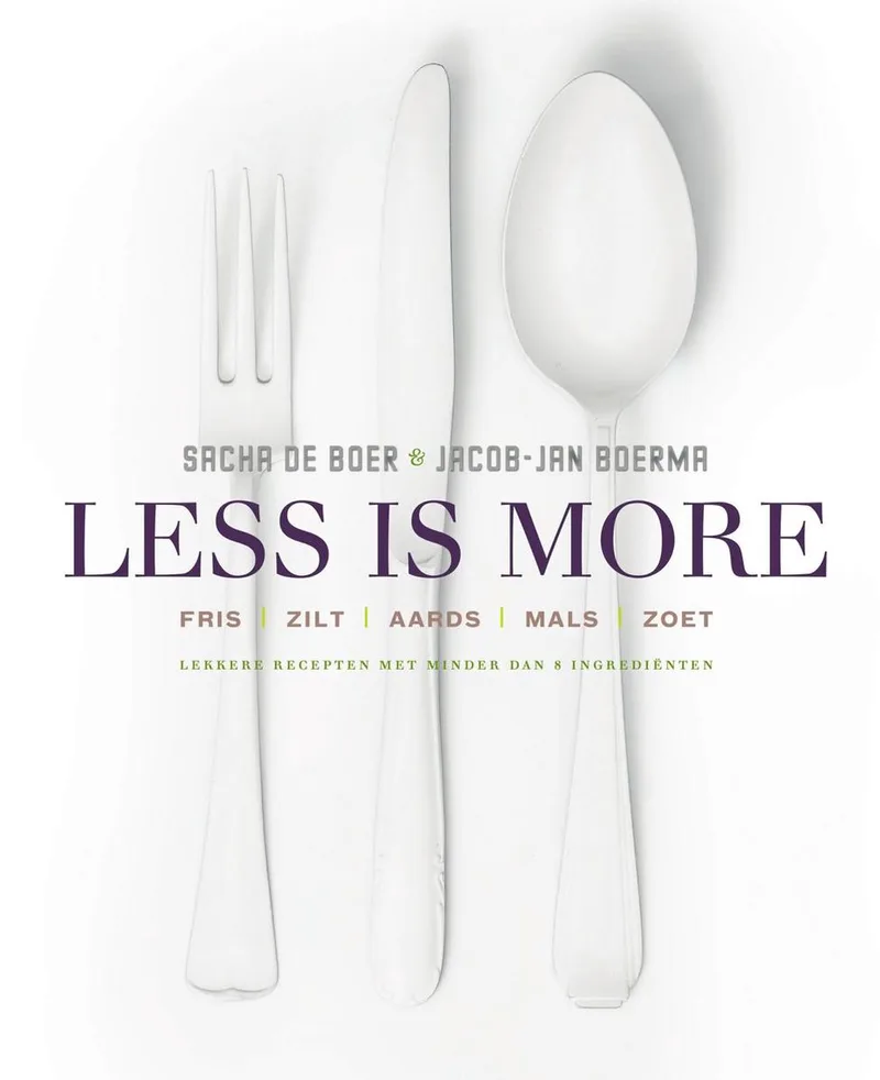 Less is more von Spectrum – Buchfoto