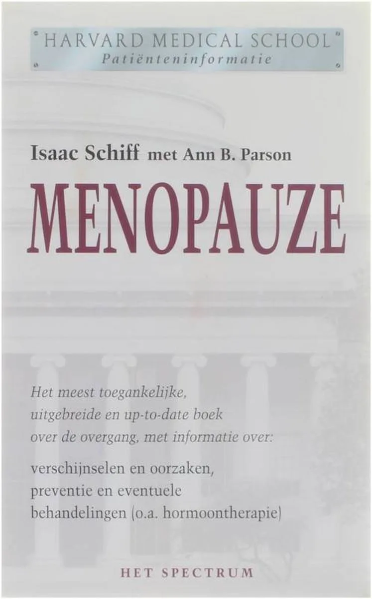 Menopauze von Spectrum – Buchfoto