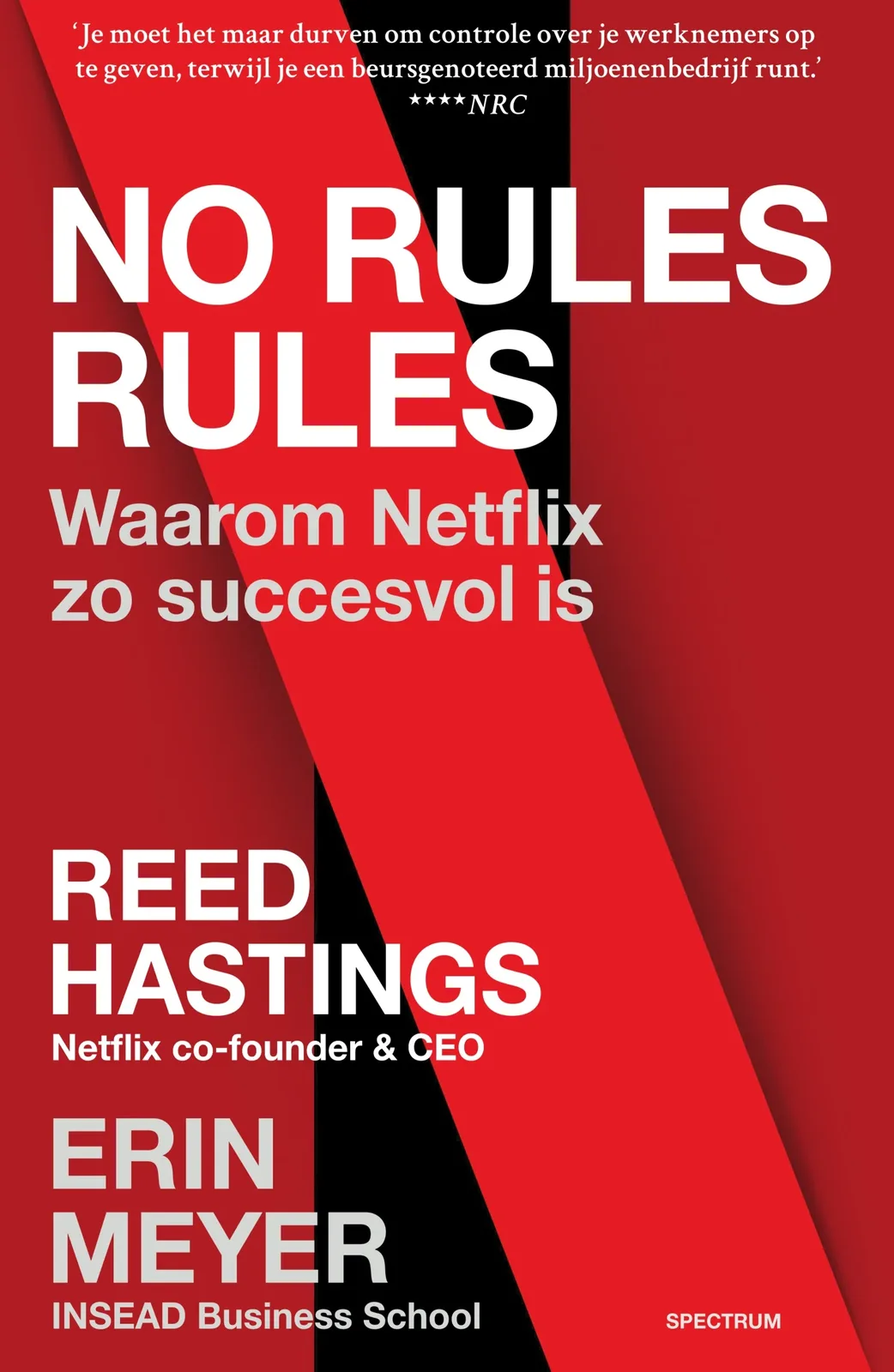 No rules rules de Spectrum – photo du livre