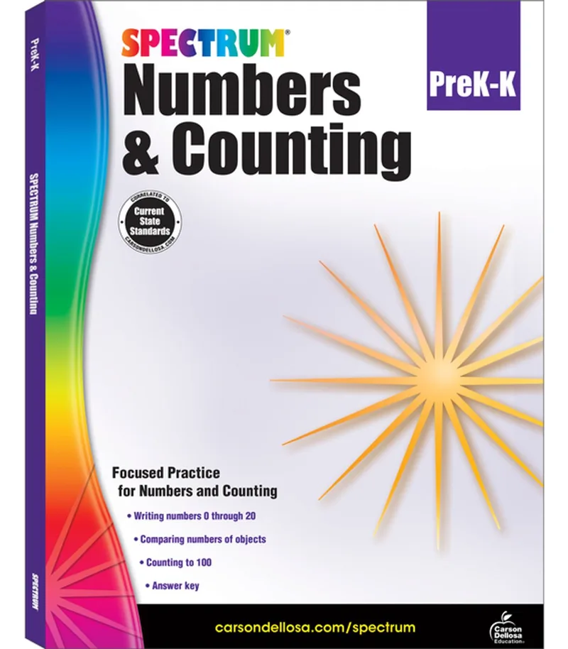 Numbers & Counting, Grades Pk - K von Spectrum – Buchfoto
