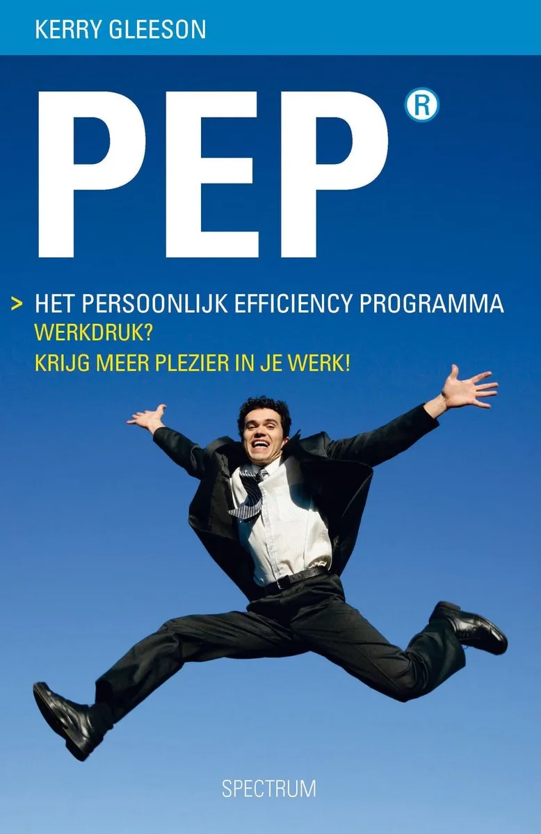 PEP (het persoonlijk efficiency programma) van Spectrum – boekfoto