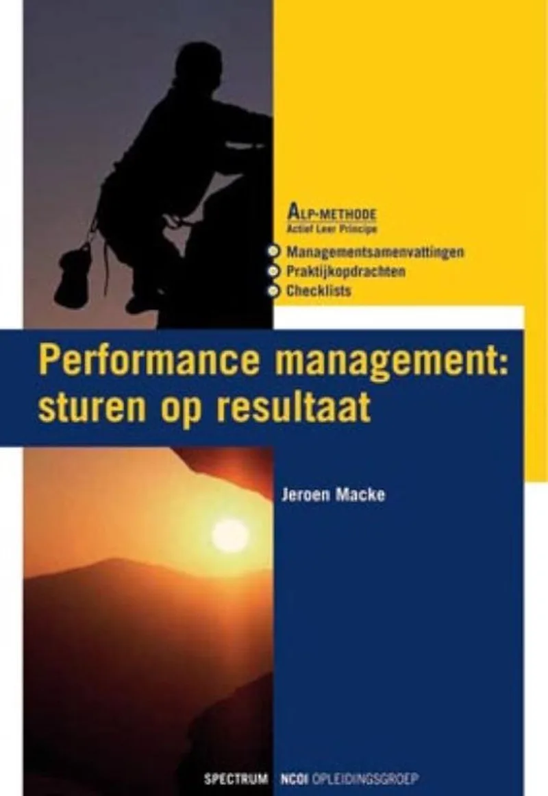 Performance management - NCOI von Spectrum – Buchfoto
