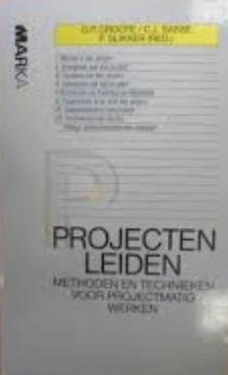Projecten leiden von Spectrum – Buchfoto