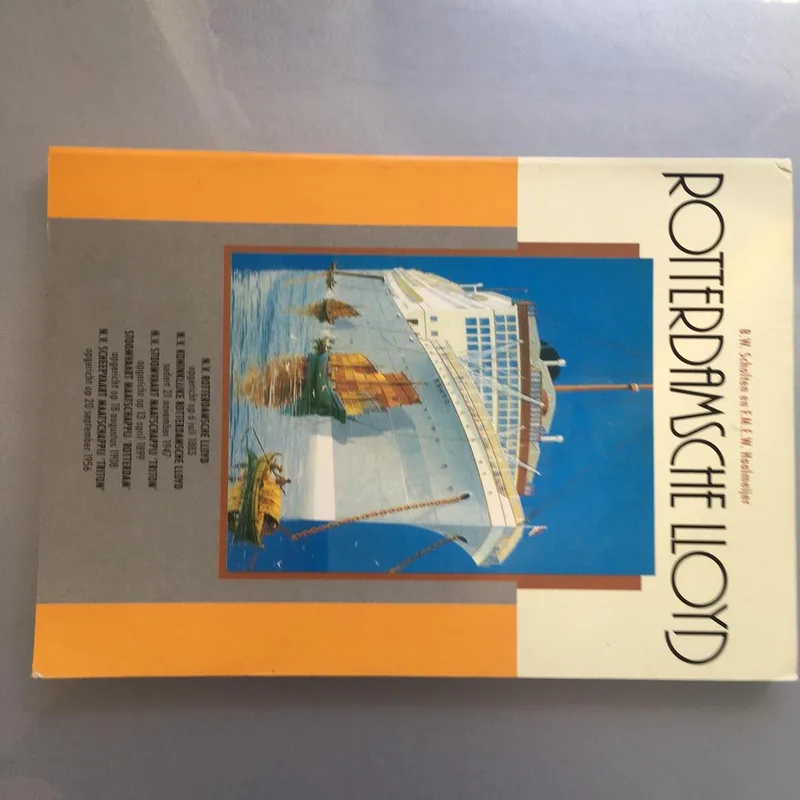 Rotterdamsche Lloyd von Spectrum – Buchfoto