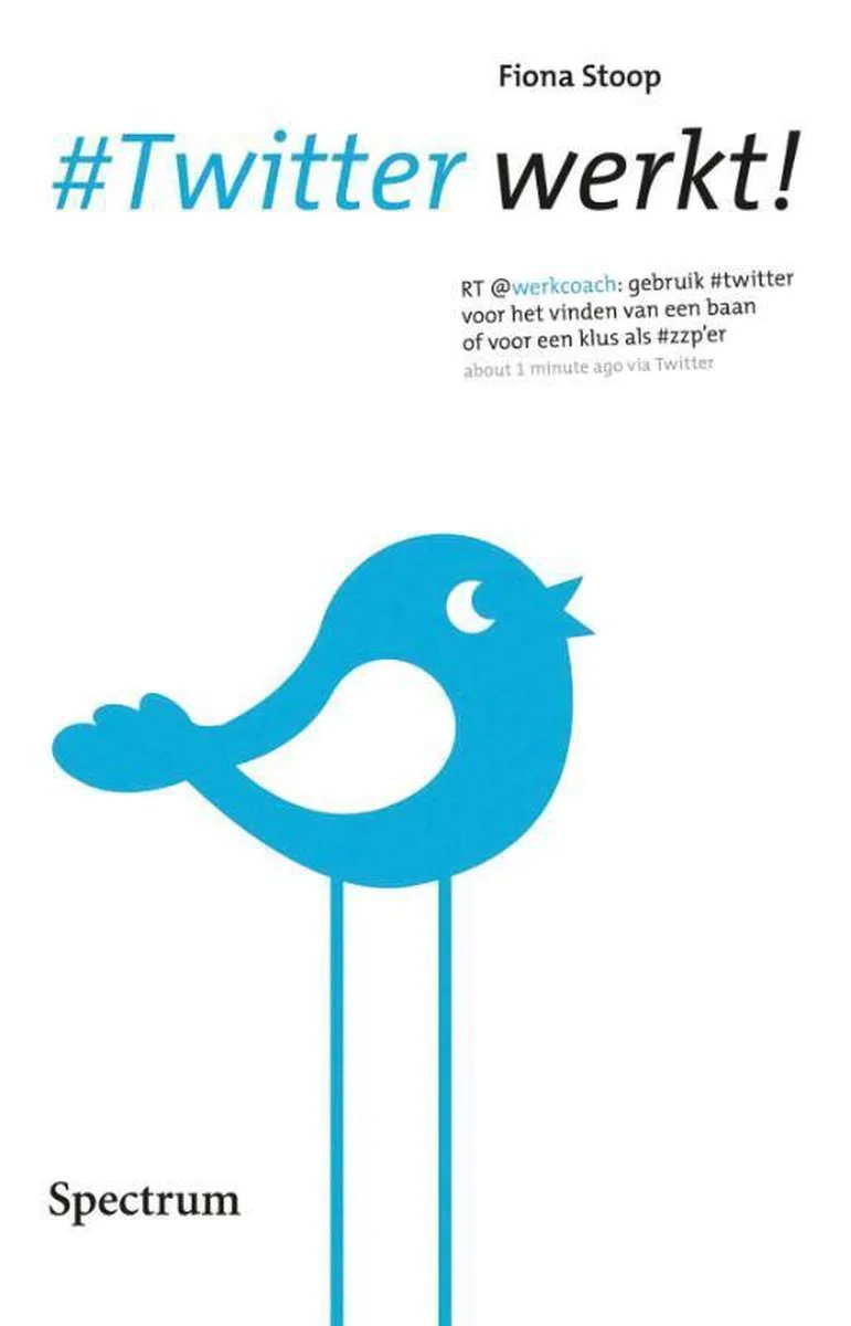 #Twitter werkt! van Spectrum – boekfoto