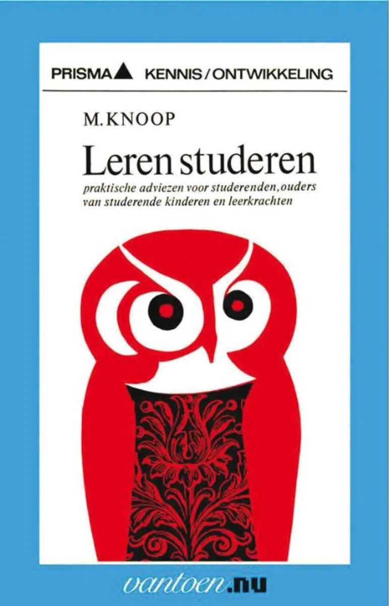 Vantoen.nu - Leren studeren fra Spectrum – billede af bogen