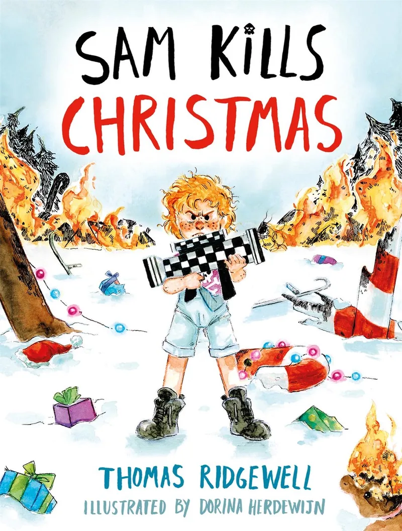 Sam Kills Christmas van Sphere – boekfoto