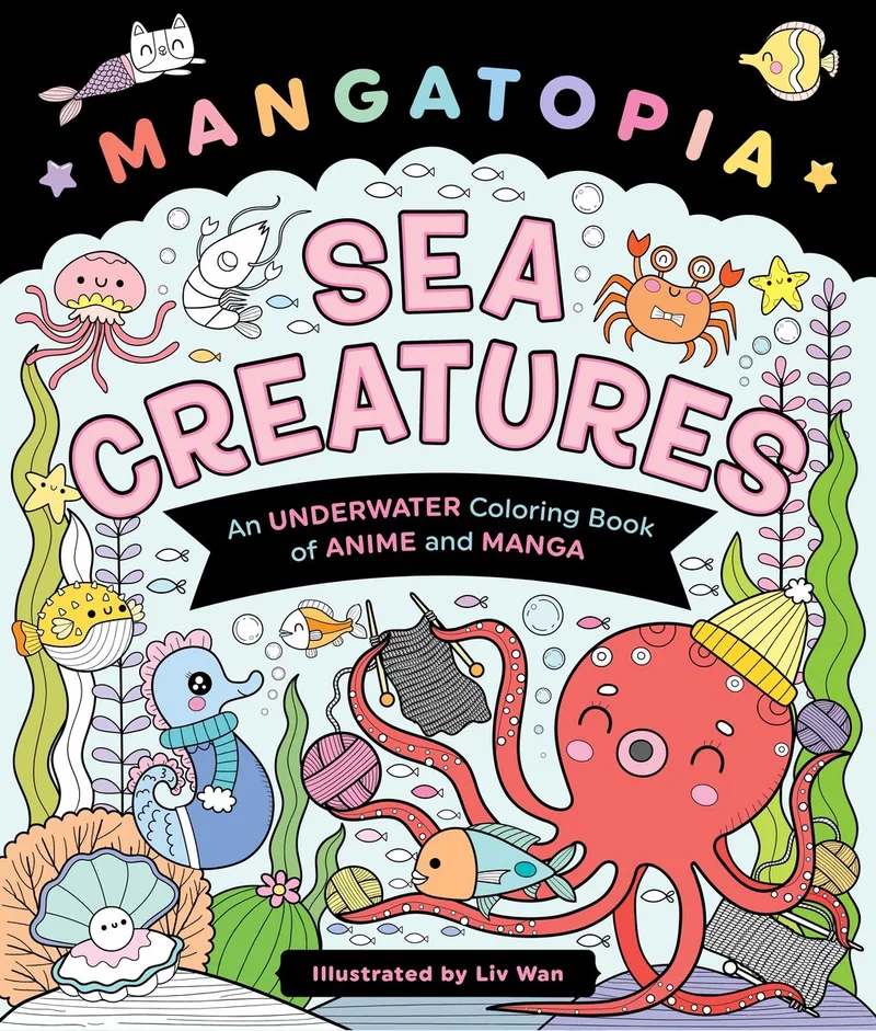 Mangatopia: Sea Creatures von St. Martin's Press – Buchfoto