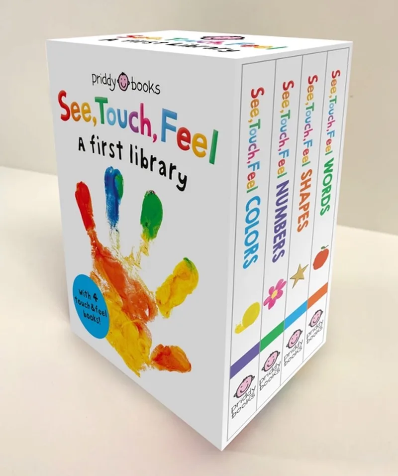 See, Touch, Feel: A First Library fra St. Martin's Press – billede af bogen