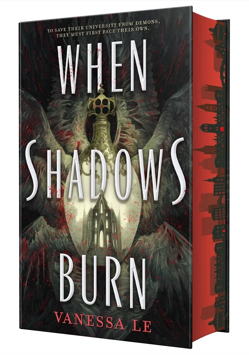 When Shadows Burn von St. Martin's Press – Buchfoto