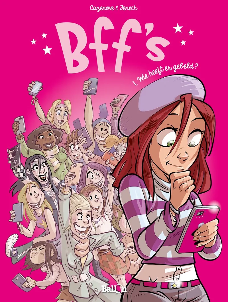 BFF's 1 - Wie heeft er gebeld? von Standaard Strips – Buchfoto