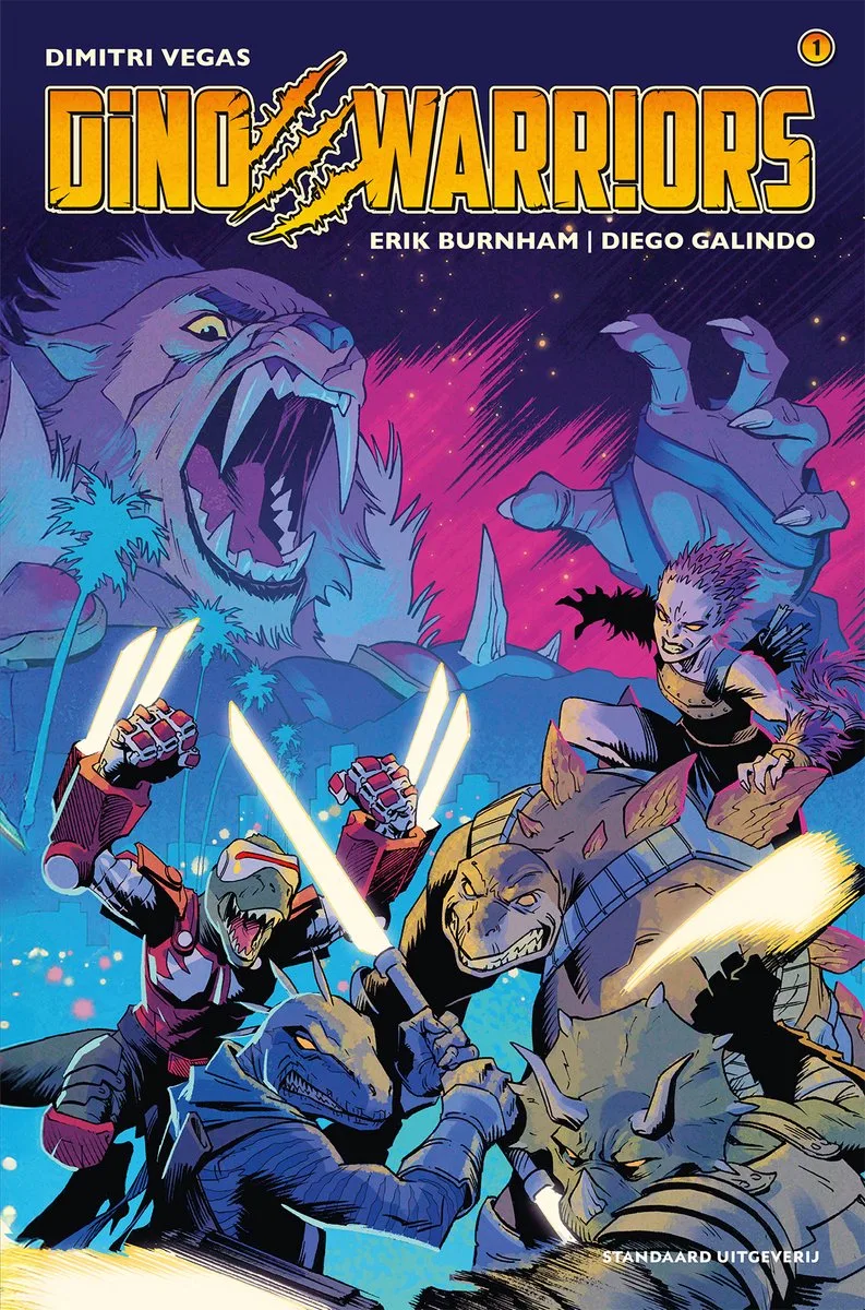 Dino Warriors 1 - Dino Warriors de Standaard Strips – photo du livre