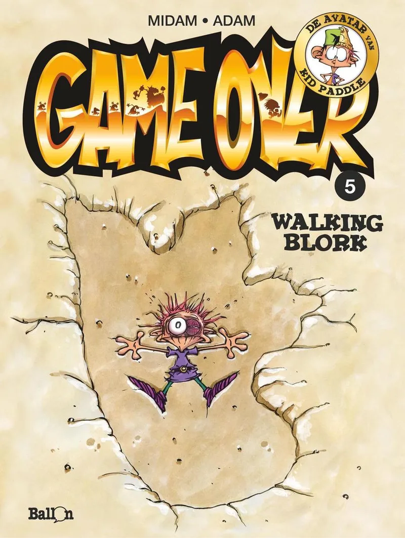 Game Over 5 - Walking blork von Standaard Strips – Buchfoto