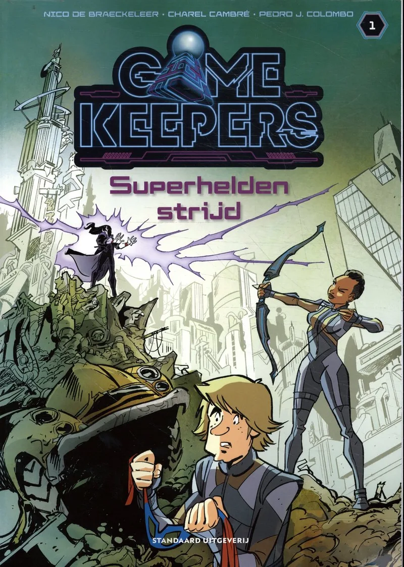 Gamekeepers 1 - Superhelden Strijd fra Standaard Strips – billede af bogen
