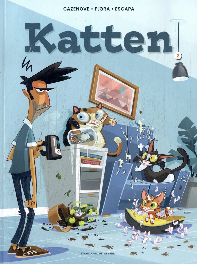 Katten 2 fra Standaard Strips – billede af bogen
