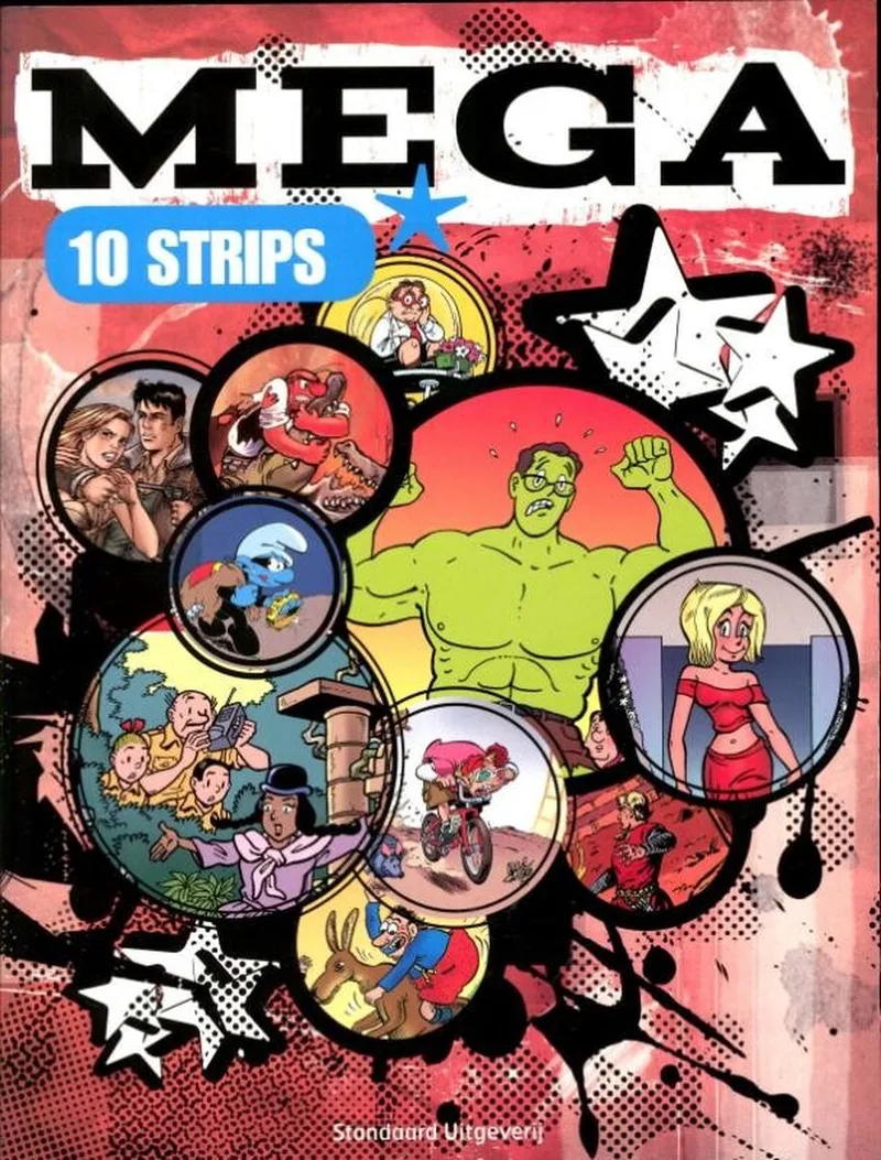 Mega 2012 fra Standaard Strips – billede af bogen
