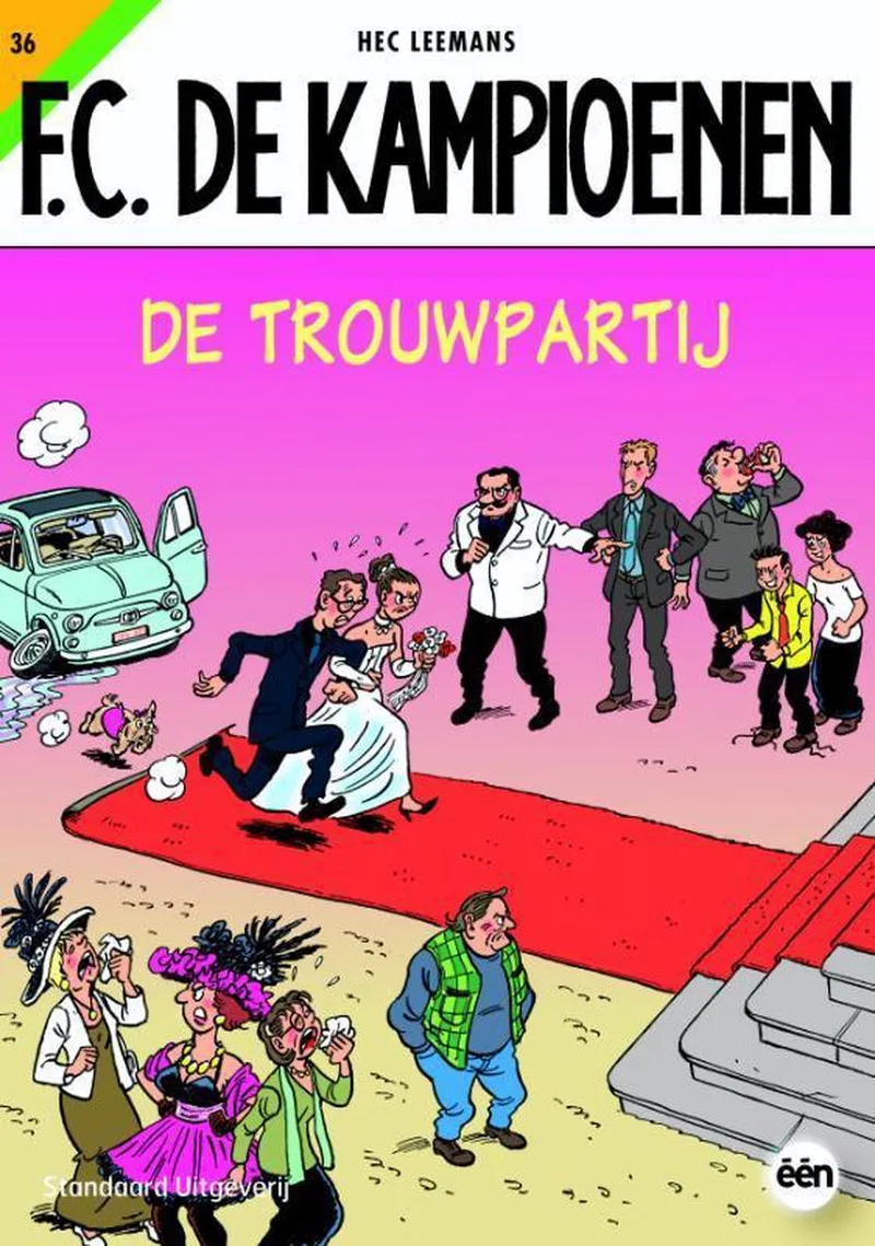 F.C. De Kampioenen 36 - De trouwpartij de Standaard Uitgeverij – photo du livre