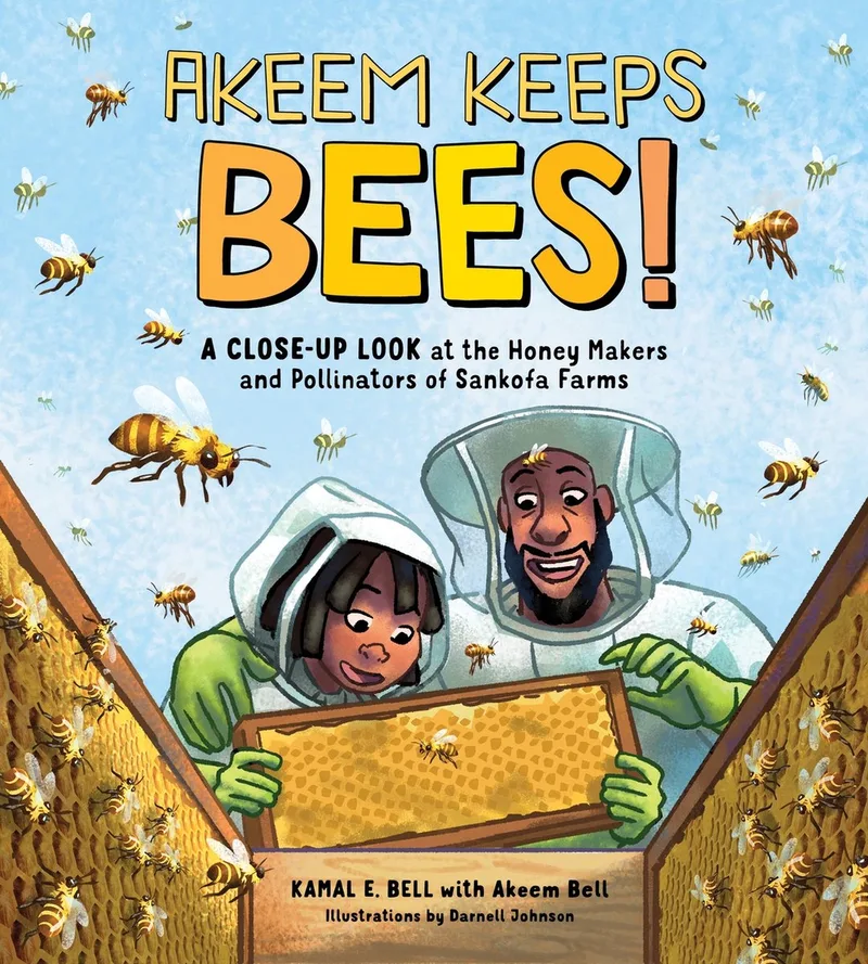 Akeem Keeps Bees! fra Storey Publishing – billede af bogen