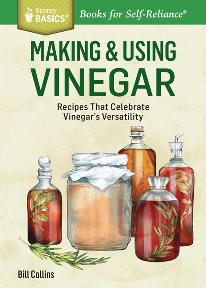 Making & Using Vinegar fra Storey Publishing – billede af bogen