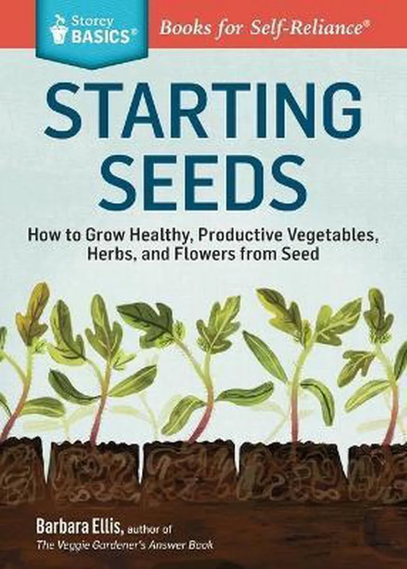 Seed Starting Basics fra Storey Publishing – billede af bogen